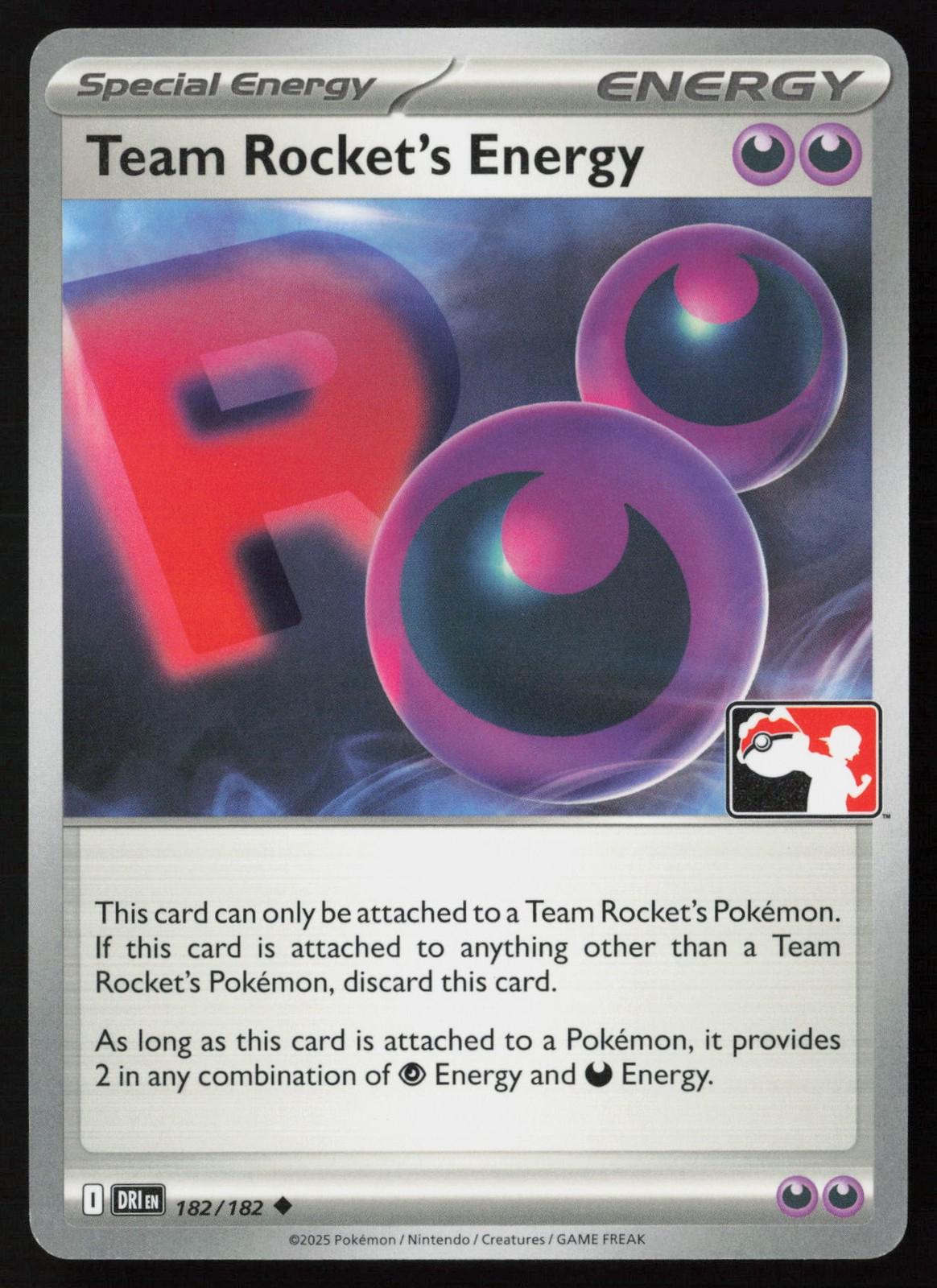 Destined Rivals Team Rocket's Energy [Prize-Pack] Pokémon card